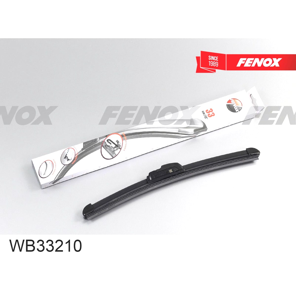 FENOX Щетка стеклоочистителя 33 см (13 ) бескаркасная