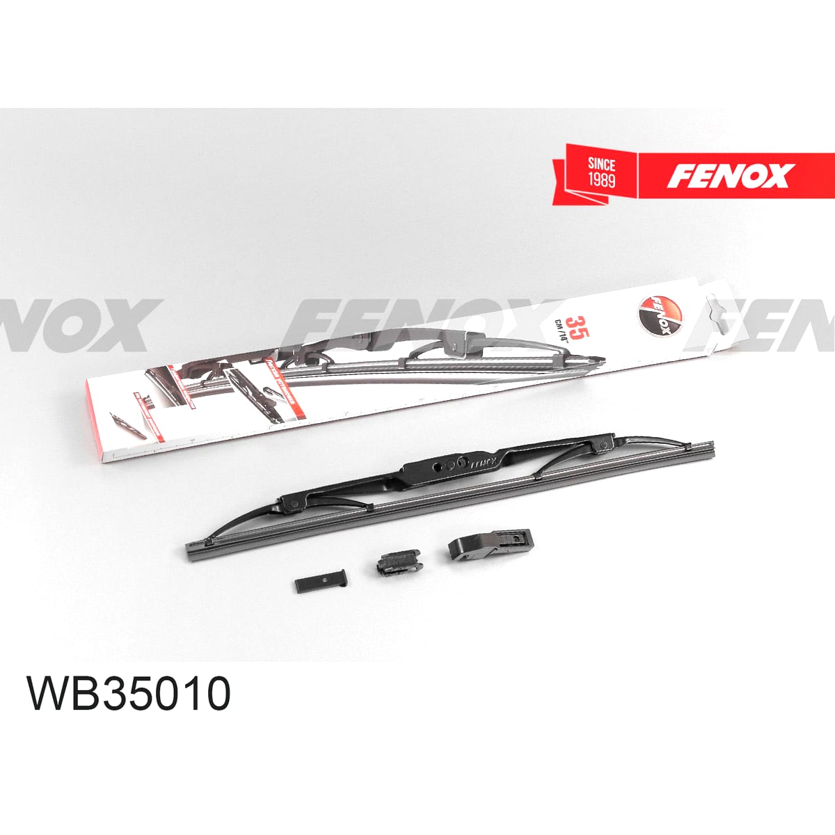 Деталь Щетка стеклоочистителя 35 см (14 ) каркасная FENOX