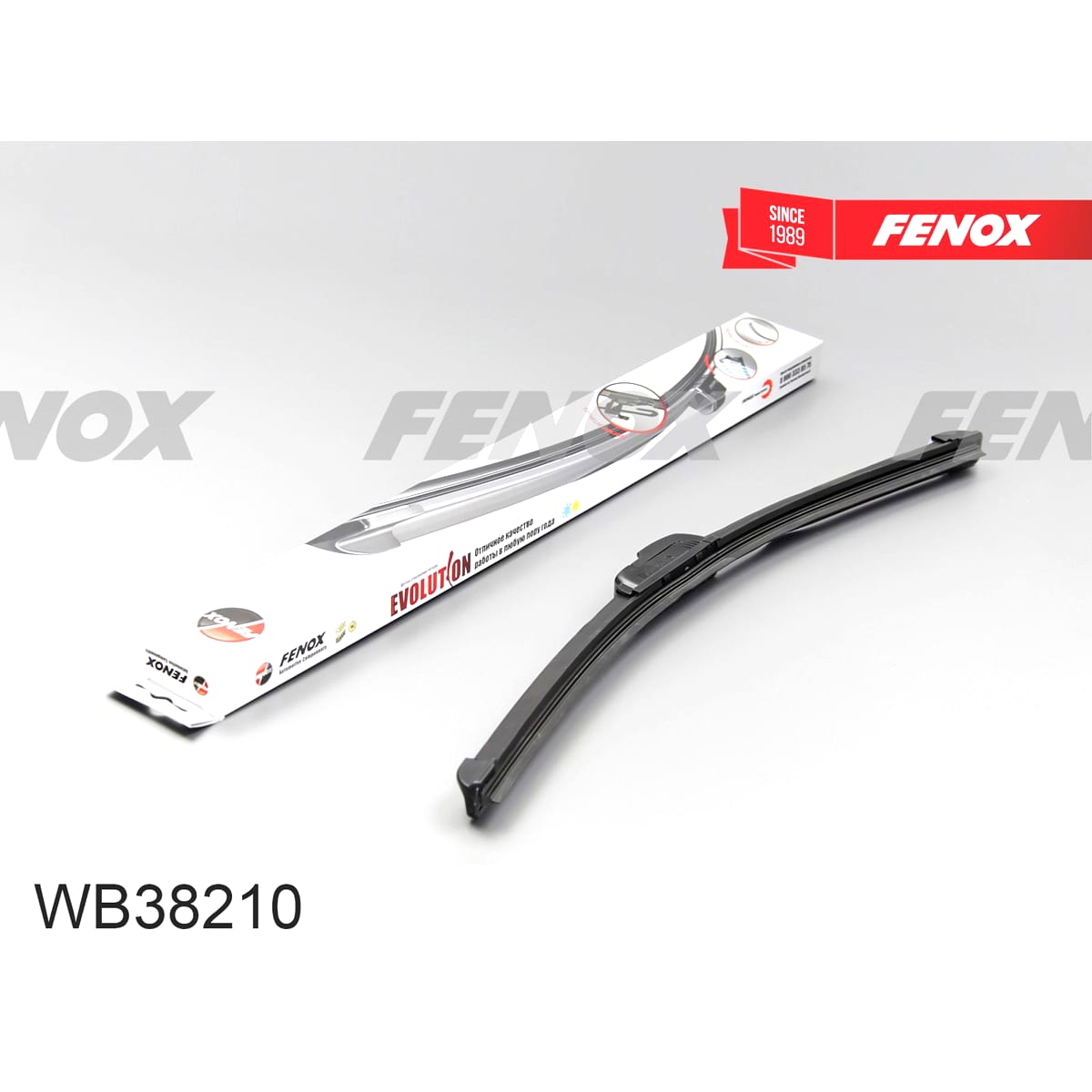 Деталь Щетка стеклоочистителя 38 см (15 ) бескаркасная FENOX