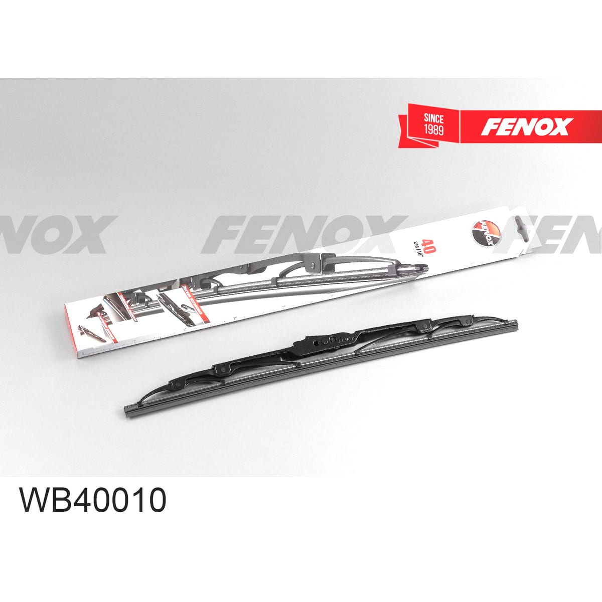 Деталь Щетка стеклоочистителя 40 см (16 ) каркасная FENOX