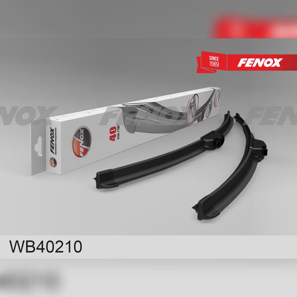 Деталь Щетка стеклоочистителя 40 см (16 ) бескаркасная FENOX