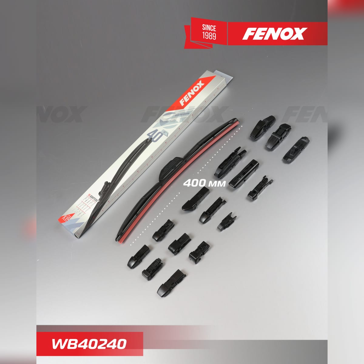 Деталь Щетка стеклоочистителя 40 см (16'') гибридная FENOX