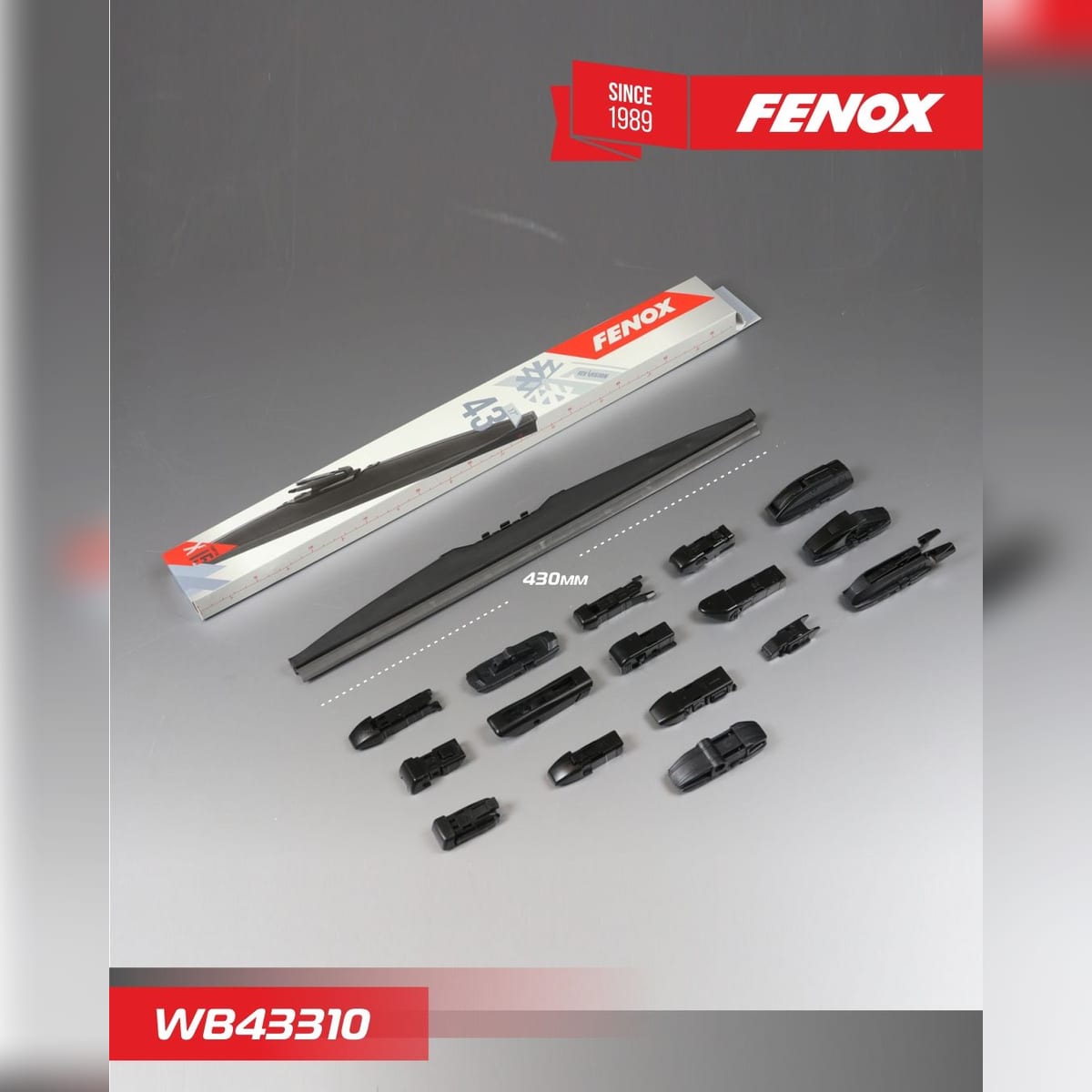 Деталь Щетка стеклоочистителя 43см (17''), зимняя FENOX