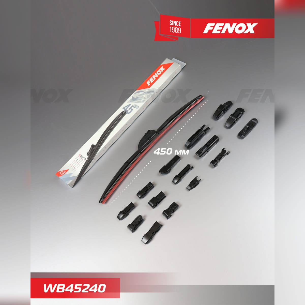 Деталь Щетка стеклоочистителя 45 см (18'') гибридная FENOX