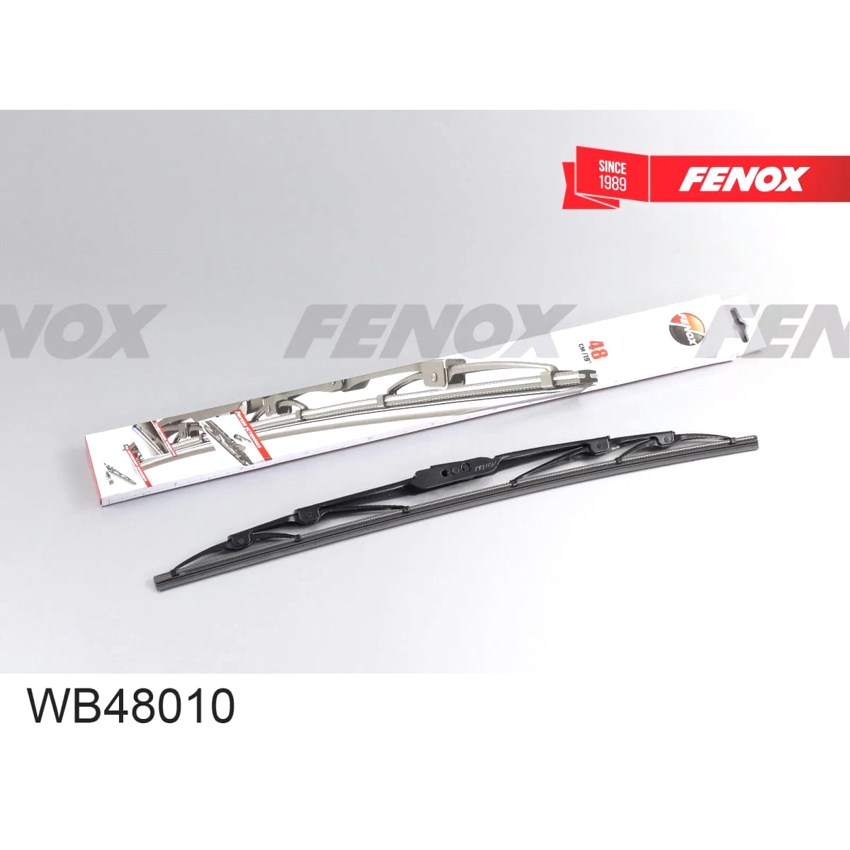 Деталь Щетка стеклоочистителя 48 см (19 ) каркасная FENOX