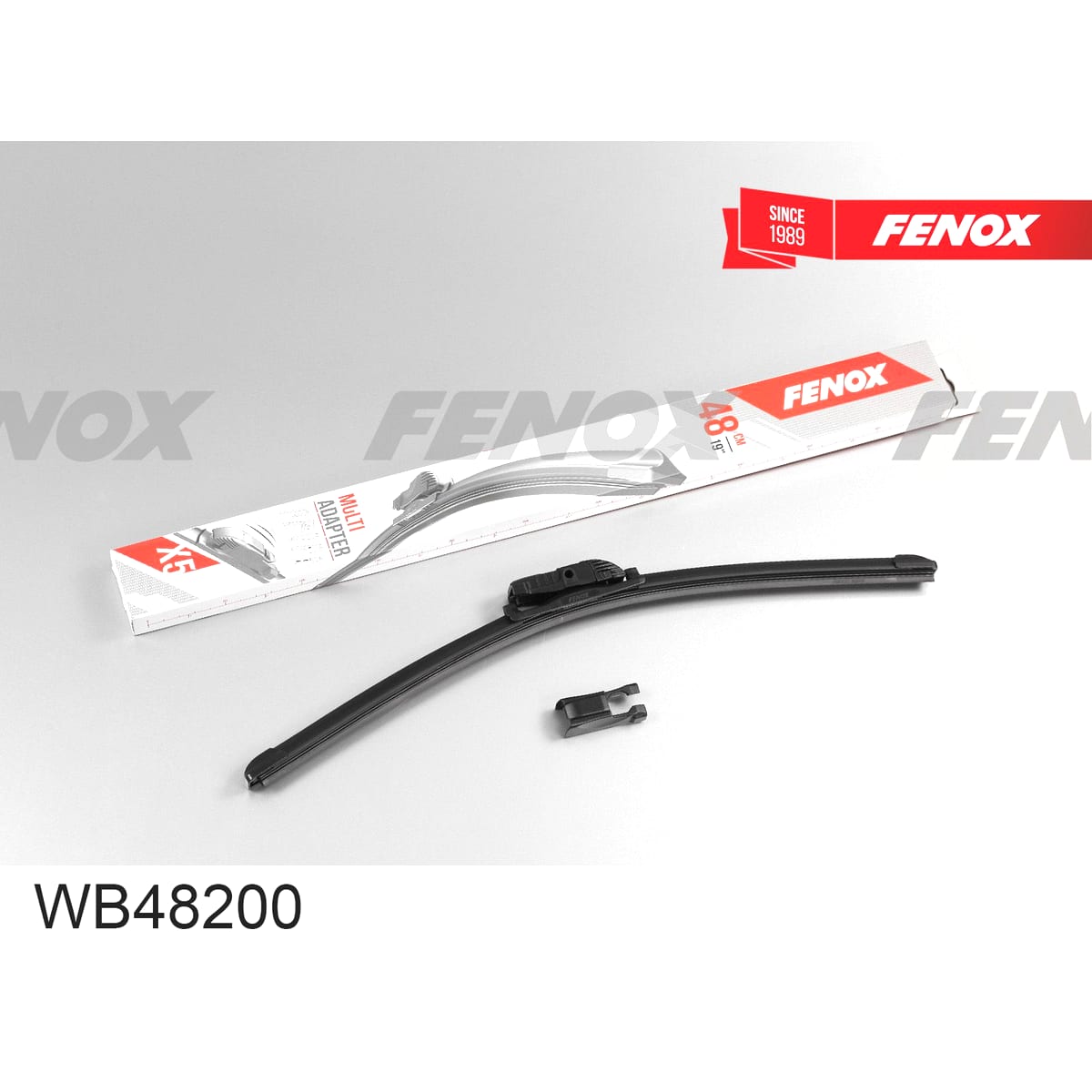Деталь Щетка стеклоочистителя 48 см (19 ) бескаркасная FENOX