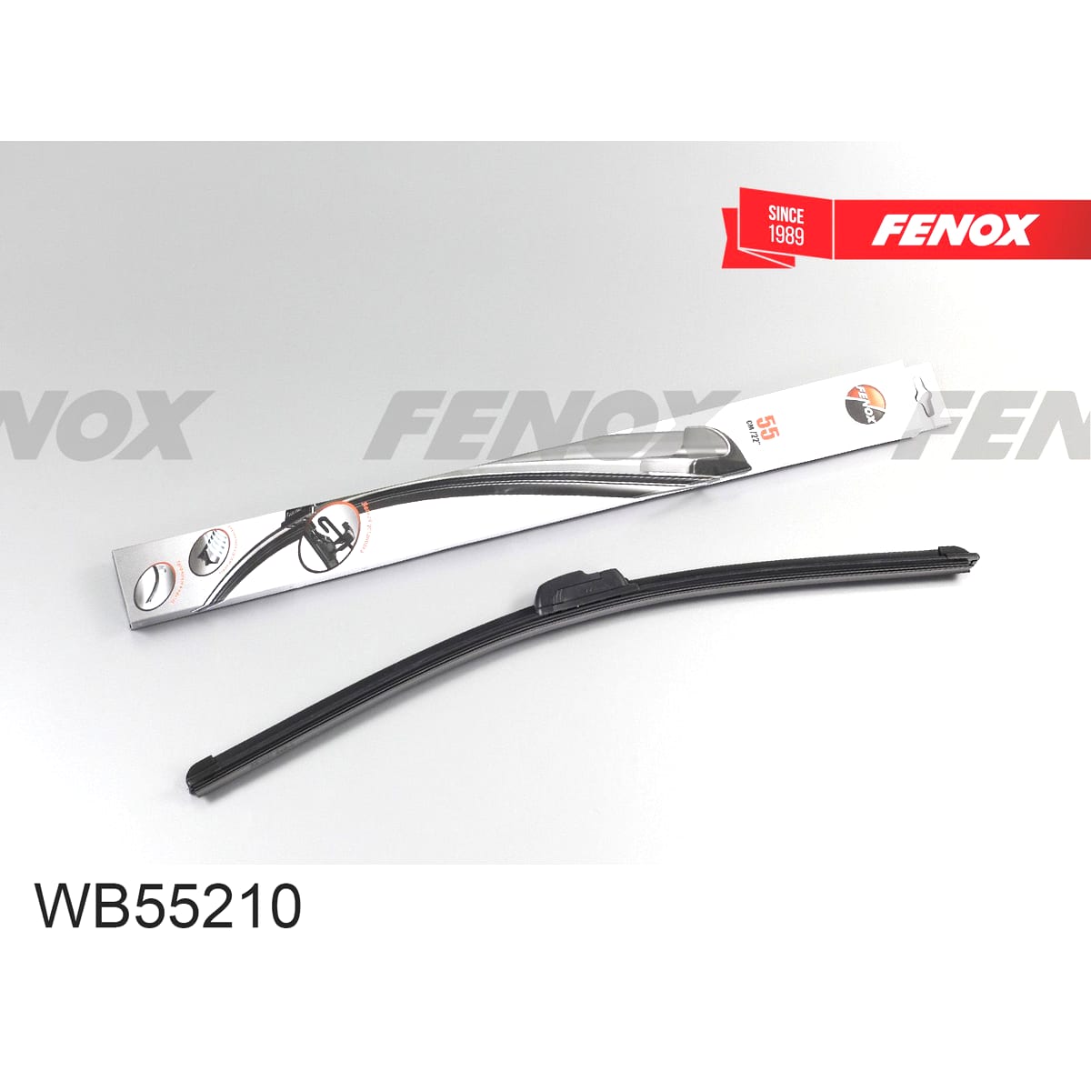 Деталь Щетка стеклоочистителя 55 см (22 ) бескаркасная FENOX