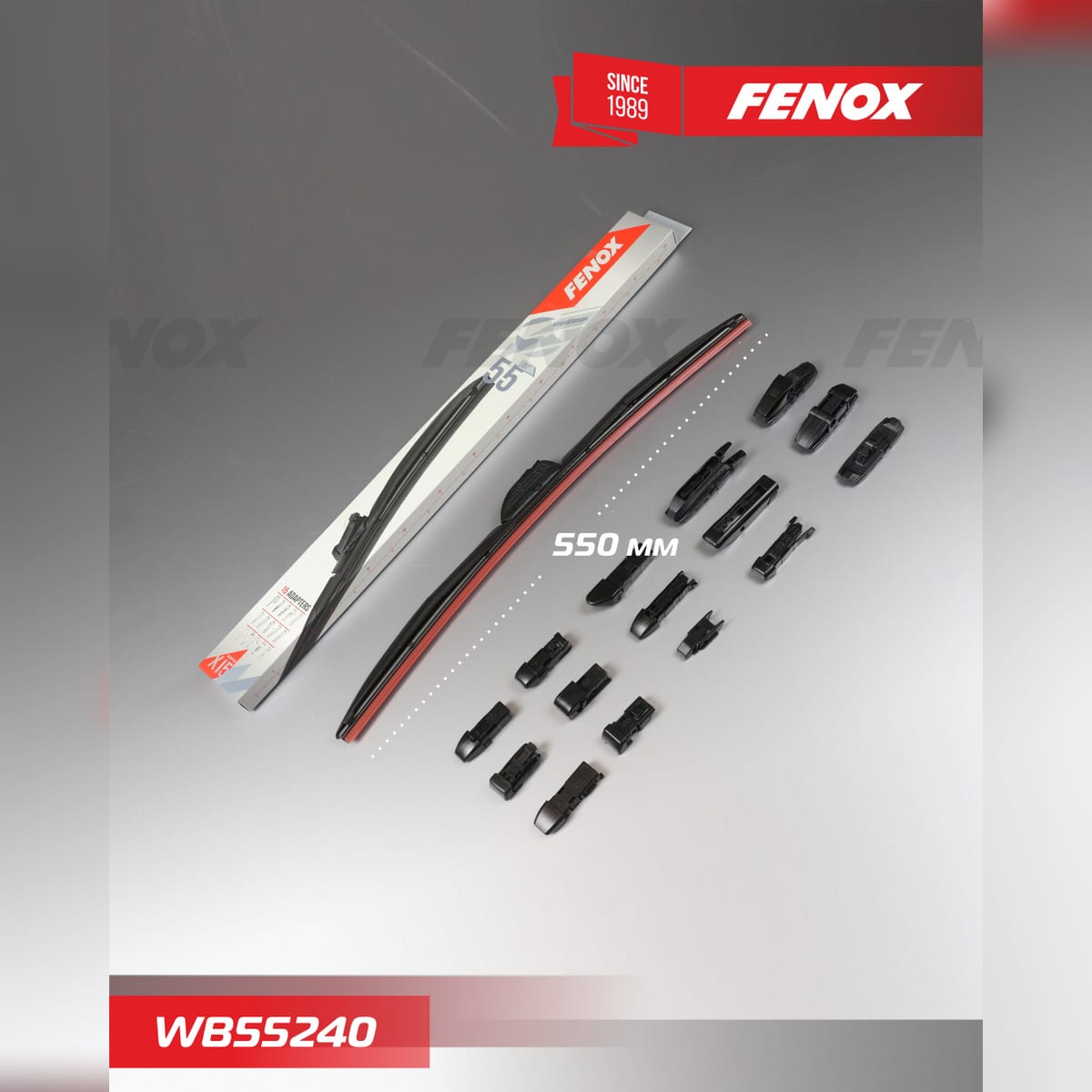Деталь Щетка стеклоочистителя 55 см (22'') гибридная FENOX