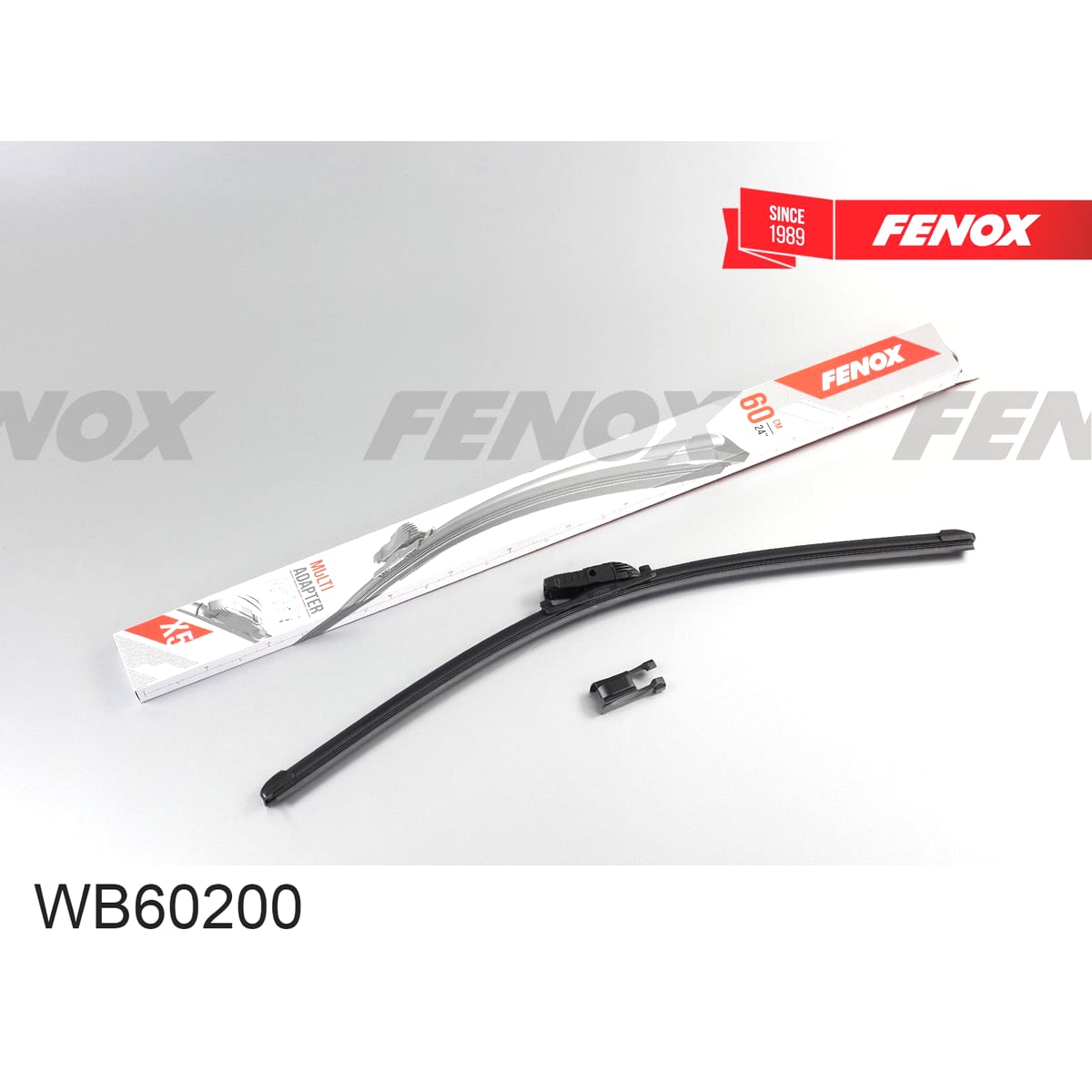 Деталь Щетка стеклоочистителя 60 см (24 ) бескаркасная FENOX