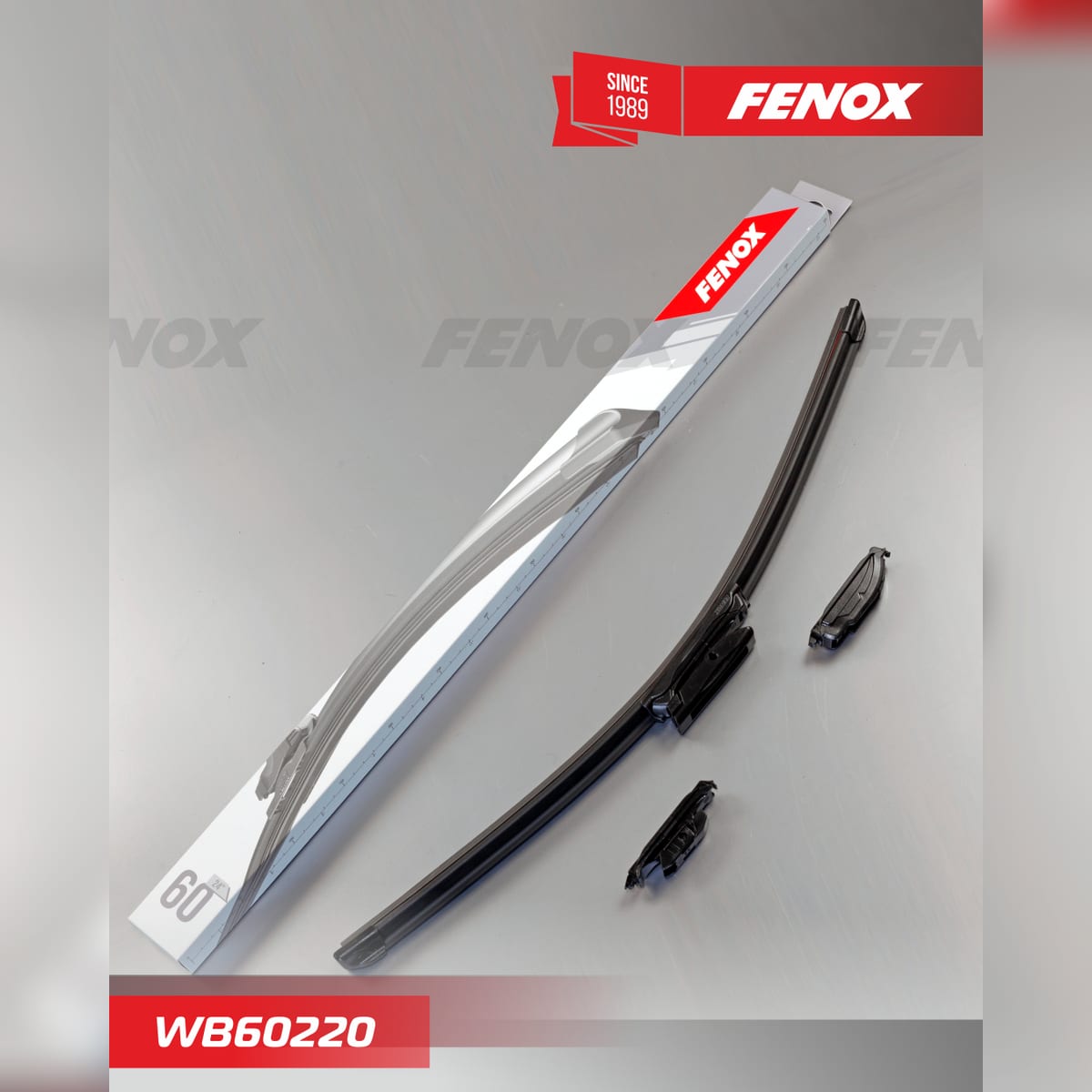 Деталь Щетка стеклоочистителя 60 см (24 ) бескаркасная FENOX