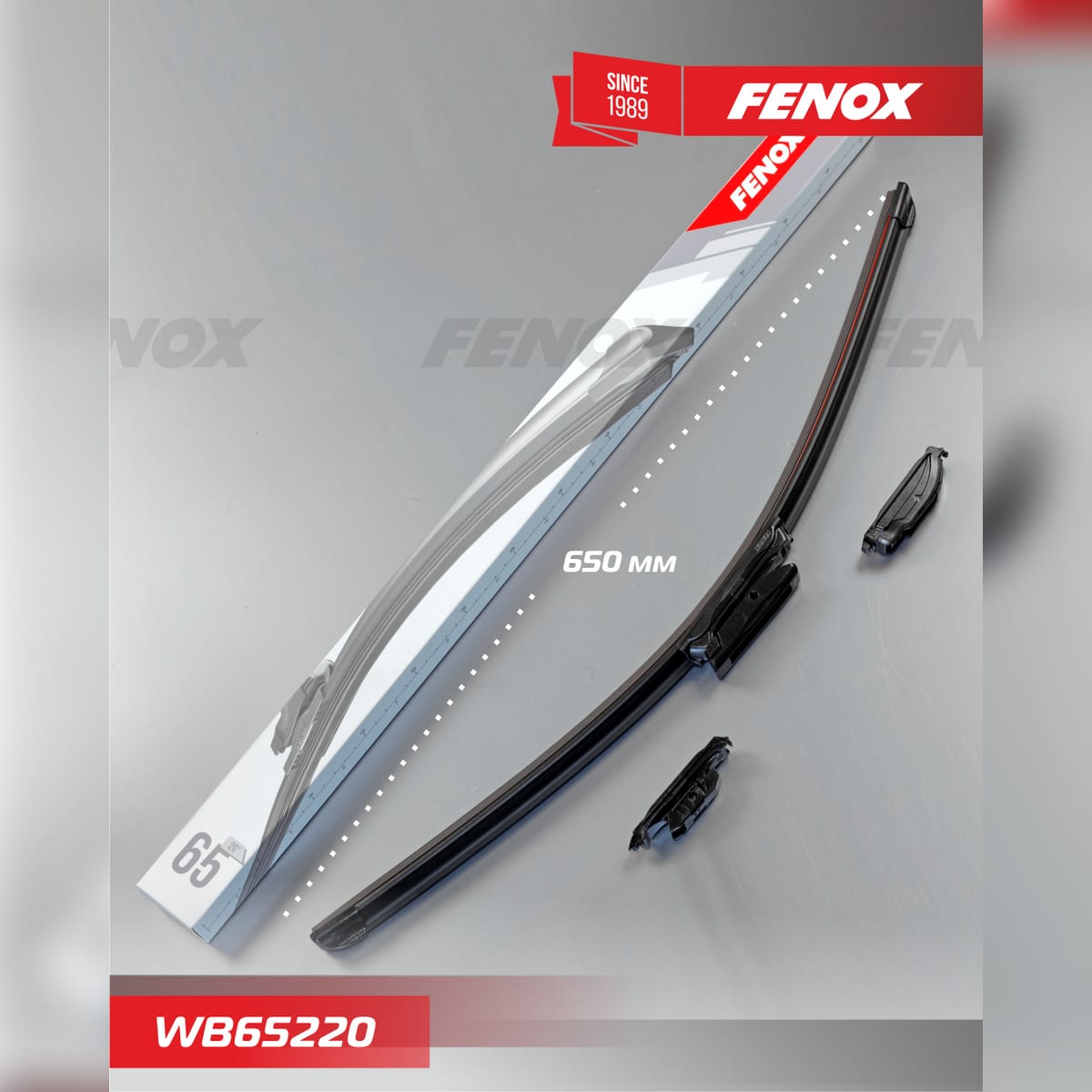 Деталь Щетка стеклоочистителя 65 см (26 ) бескаркасная FENOX