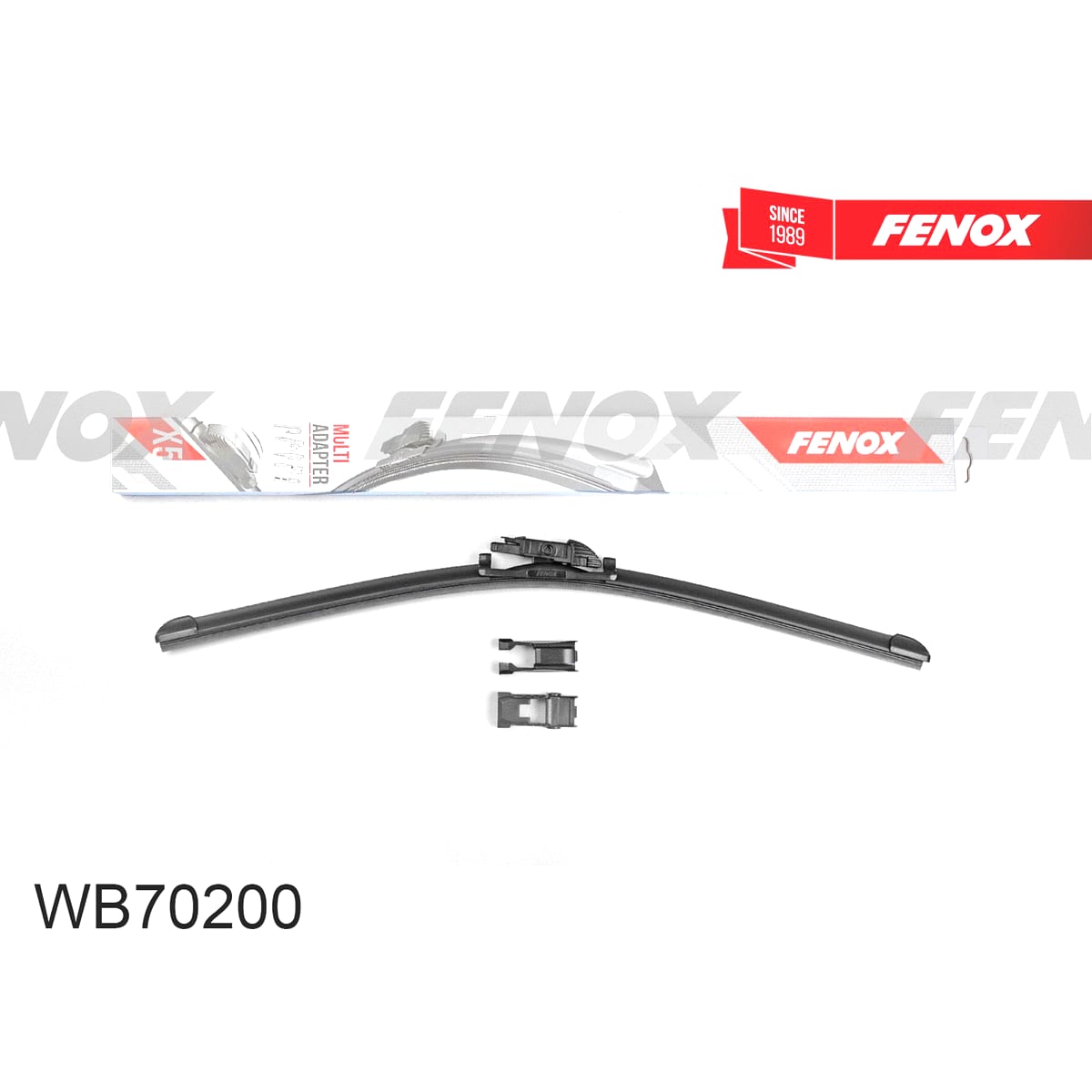 Деталь Щетка стеклоочистителя 70 см (28 ) бескаркасная FENOX