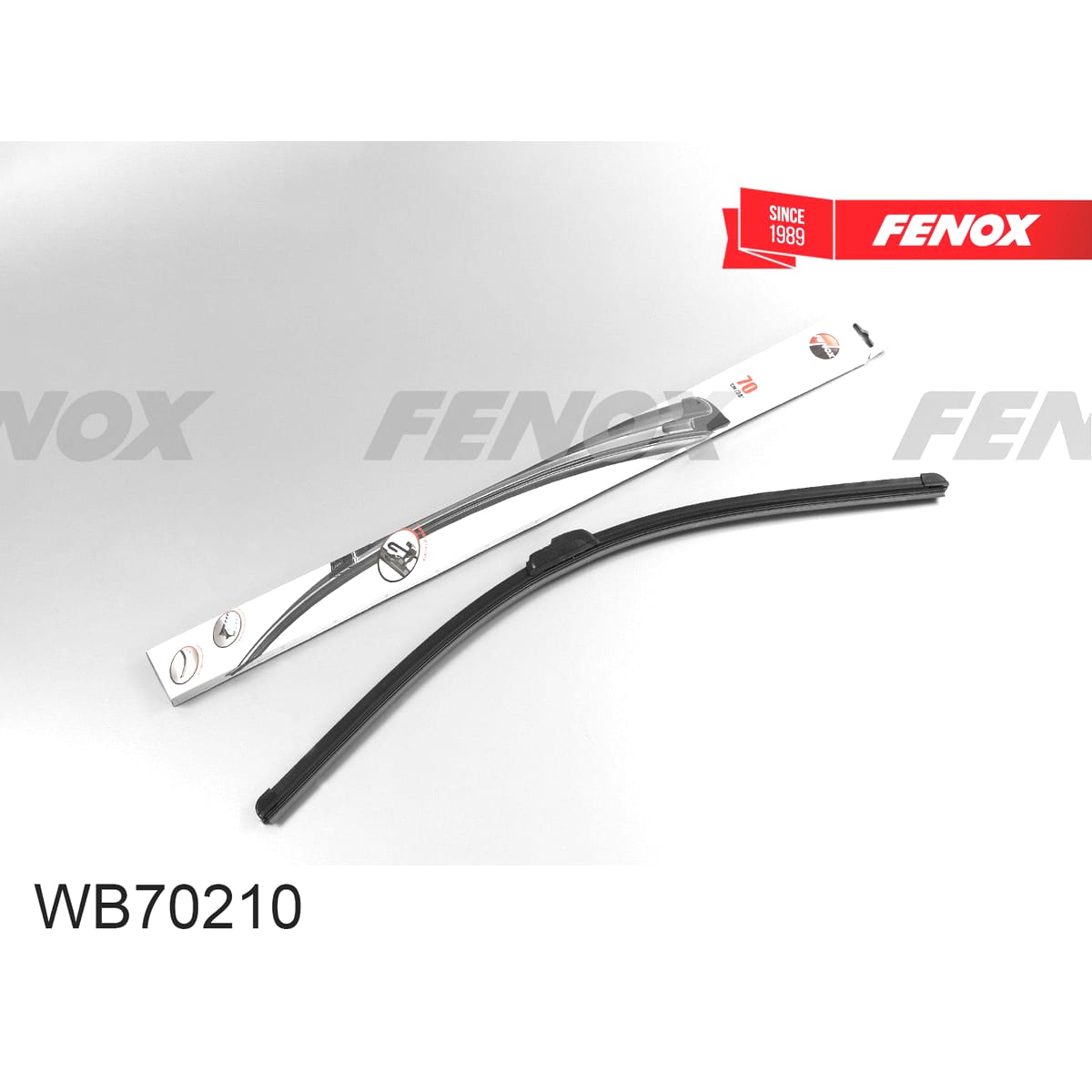 Деталь Щетка стеклоочистителя 70 см (28 ) бескаркасная FENOX