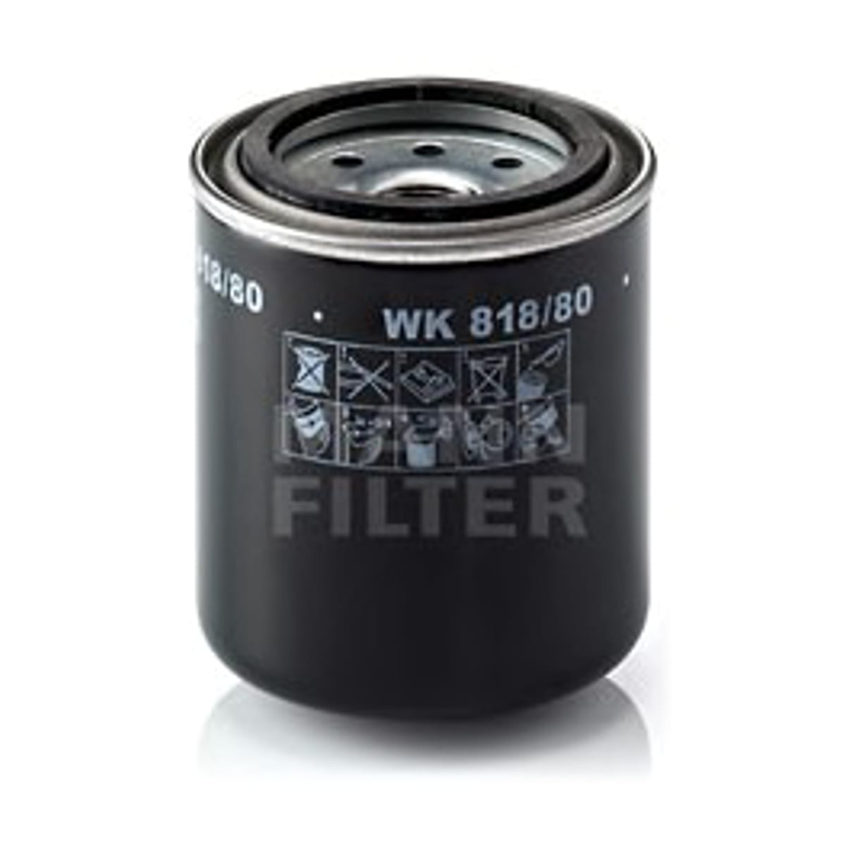 MANN Фильтр топливный WK818/80